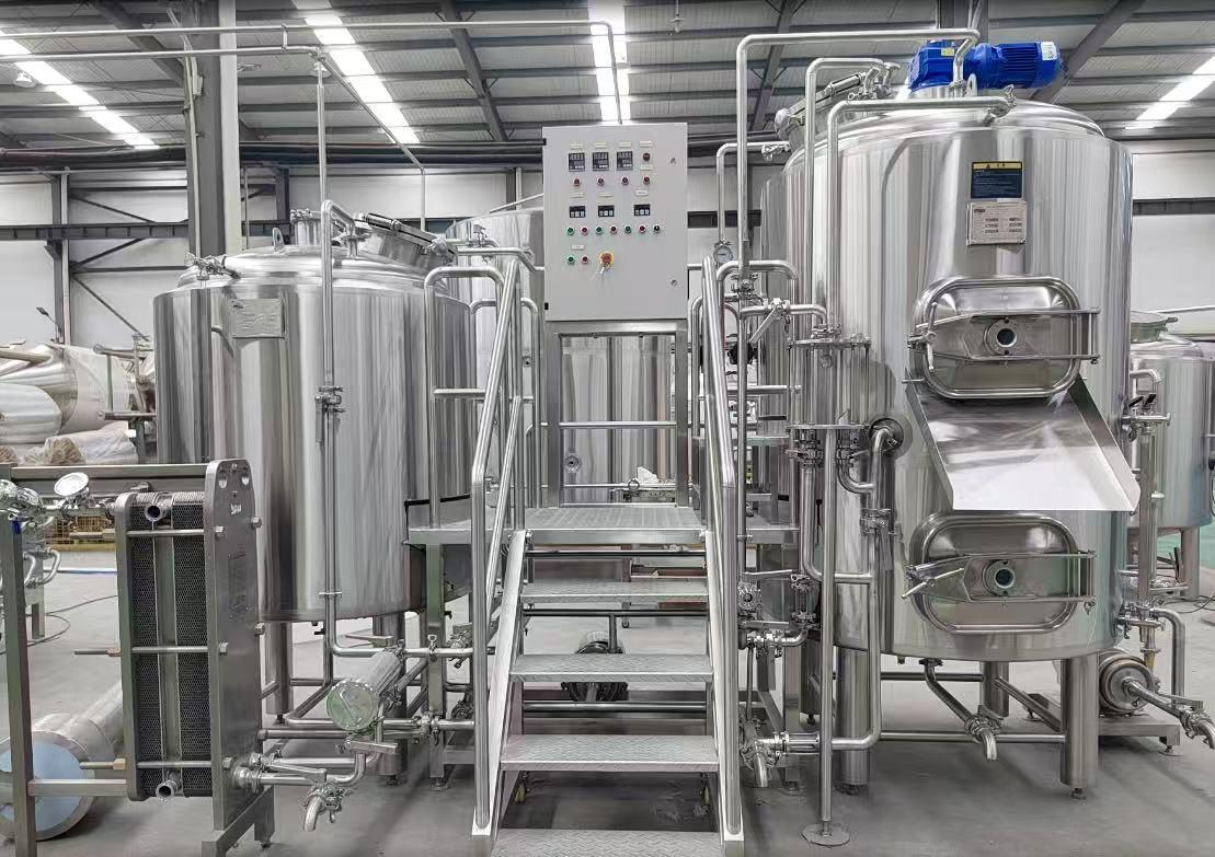 500L Malt Beverage Carbonated Drink Production Line